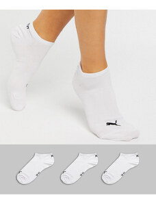 Puma - Confezione da 3 calzini sportivi bianchi-Bianco