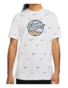 Nike Swoosh Ball T-shirt Uomini - Magliette Nike - Bianco - DO2250-100-L