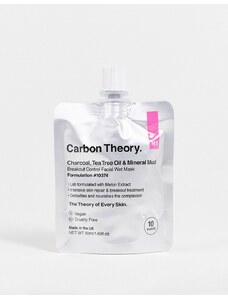 Carbon Theory - Maschera viso anti-imperfezioni al carbone, olio di tea tree e fango minerale da 50 ml-Nessun colore
