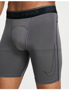 Nike Training Nike - Pro Training - Pantaloncini baselayer in tessuto Dri-FIT grigi-Grigio