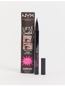 NYX Professional Makeup - Lift And Snatch Brow Tint Pen - Penna colorata per sopracciglia-Marrone