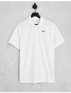 Nike Golf - Victory - Polo bianca con logo Nike sul petto-Bianco