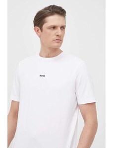 BOSS t-shirt BOSS ORANGE uomo colore bianco 50473278