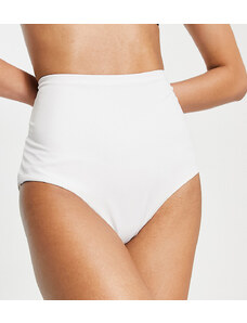 ASOS Tall ASOS DESIGN Tall - Mix and Match - Slip bikini a vita alta bianchi-Bianco