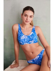 women'secret top bikini colore blu navy