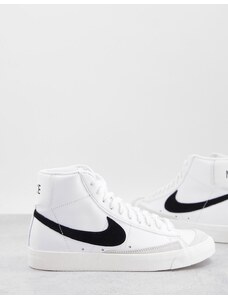 Nike - Blazer Mid '77 VNTG - Sneakers bianche e nere-Bianco