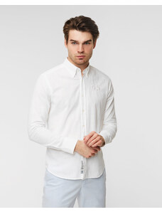Camicia uomo a maniche lunghe 100% lino regular fit - Innocent Bianco  ottico La Martina