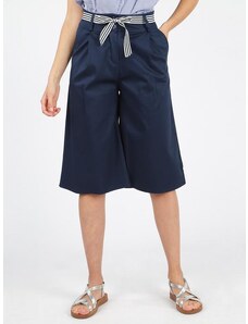 Italian Style Pantaloni Elasticizzati Con Cintura Casual Donna Blu Taglia S