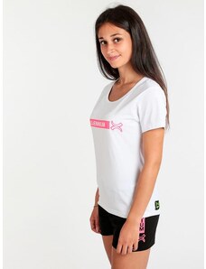 Millennium T-shirt In Cotone Con Logo Donna Bianco Taglia M