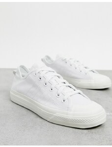 adidas Originals - Nizza RF - Sneakers in tela bianca-Grigio