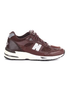 new balance in pelle marrone