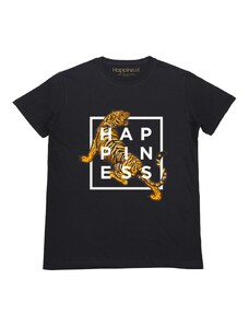 Happiness T-shirt L003_tiger | Luigia Mode Store