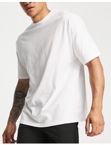 ASOS 4505 - T-shirt per allenamento oversize bianca con icona-Bianco