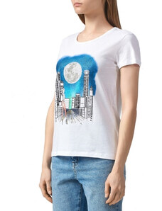 T-shirt donna Patrizia Pepe art 8M1209 A8U9 XU67 colore bianco misura a scelta