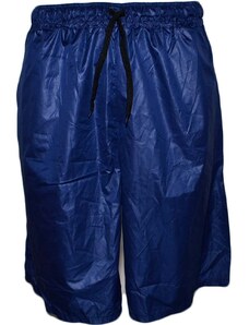 Malu Shoes Pantaloncino shorts uomo art.avana 098 monocromatico blu in tessuto semilucido opacizzato slim fit trend
