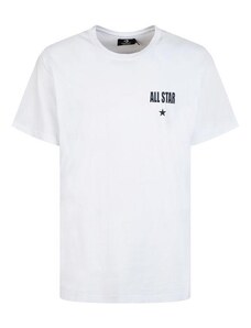 Converse All Star Minimal T-shirt Uomo In Cotone Bianco Taglia L