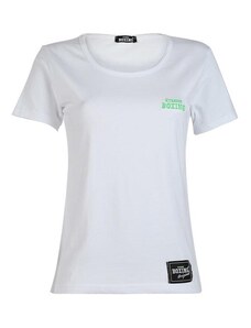 Xtreme Boxing T-shirt Donna In Cotone Elasticizzato Bianco Taglia Xl