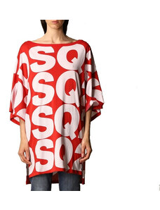 Maxi t-shirt donna Dsquared2 art D6M323020 610 colore rosso misura a scelta