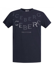 T-shirt uomo Iceberg art ICE1MTS01 NAVY colore blu navy misura a scelta