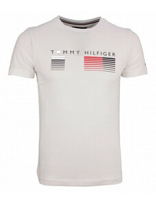 T-shirt uomo Tommy Hilfiger art MW0MW21008 YBR colore bianco misura a scelta