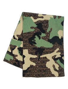 MOSCHINO Sciarpa in lana Camouflage