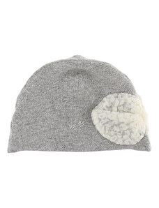 Berretto cotone angora fiocco tulle Monnalisa Bambina Accessori Cappelli e copricapo Berretti 