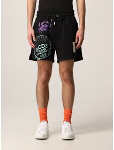 Shorts jogging One Piece x Gcds in cotone con stampe