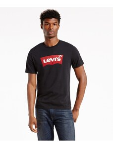 Levi's T-Shirt Graphic Setin Tee Uomo - Nera logo rosso