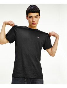 Tommy Jeans T-shirt cotone organico con logo Uomo nera