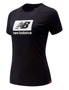 New Balance Essentials Id Wt13531 T-shirt Donna Nero Taglia L