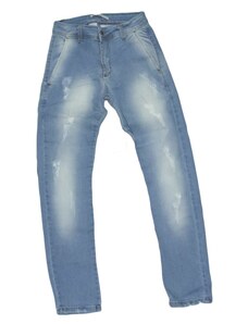 Malu Shoes blu jeans uomo man stracciato moda made in italy