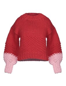 THE KNITTER. MAGLIERIA Rosso. ID: 14031555HF