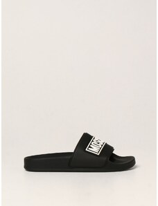 Sandalo slide Moschino Teen in PVC
