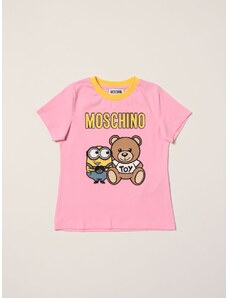 T-shirt Moschino Kid con stampa Teddy Bear Minions