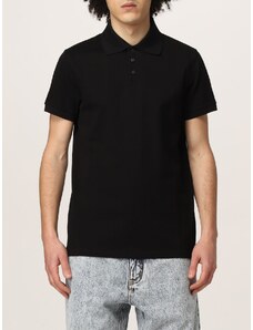 Uomo Abbigliamento da T-shirt da Polo PoloSaint Laurent in Cotone da Uomo colore Nero 