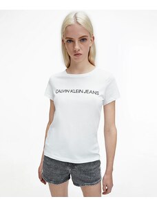 Calvin Klein Jeans T-Shirt CORE INSTIT LOGO SLIM FIT TEE Donna