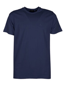 Coveri Collection T-shirt Girocollo Da Uomo Manica Corta Blu Taglia L