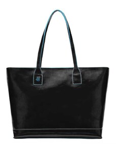 PIQUADRO Shopping bag con porta iPad Blue Square