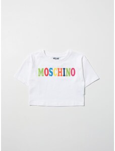 T-shirt Moschino Kid con logo multicolor