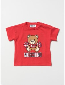 T-shirt Moschino Baby in cotone con Teddy Bear