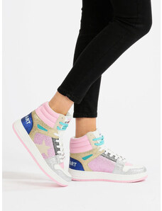Shop Art Basket Hailey Sneakers Alte Donna Glitter Multicolore Taglia 37
