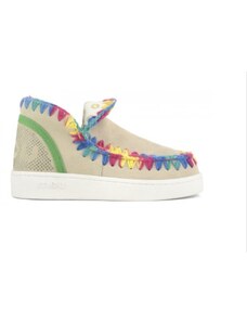 Mou summer eskimo sneakers mix color stitching