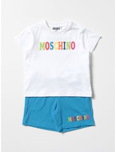 Moschino Baby T-shirt + shorts set logo