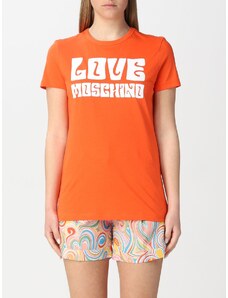 T-shirt Love Moschino in cotone con logo