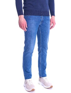 Trussardi Jeans JEANS 370 CLOSE TRUSSARDI ELASTICIZZATO BLU CHIARO, Colore Blu