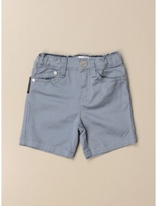 Burberry Kids Shorts con inserto a quadri Nero