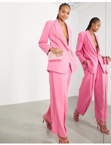 ASOS EDITION - Pantaloni a fondo ampio rosa
