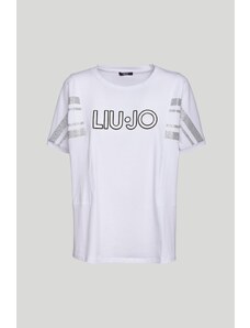 LIU-JO T-Shirt Logo Bianca