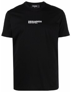 Dsquared2 T-shirt nera logotype