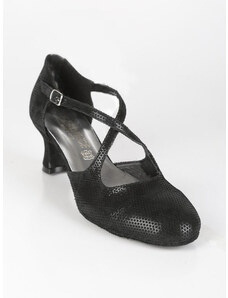Top Dance Shoes Scarpe Da Ballo Donna Incrociata Nero Taglia 36